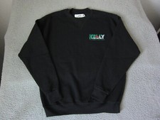 Vintage K Products Sweatshirt Mens Large Black Kelly Tires Made in USA 90s