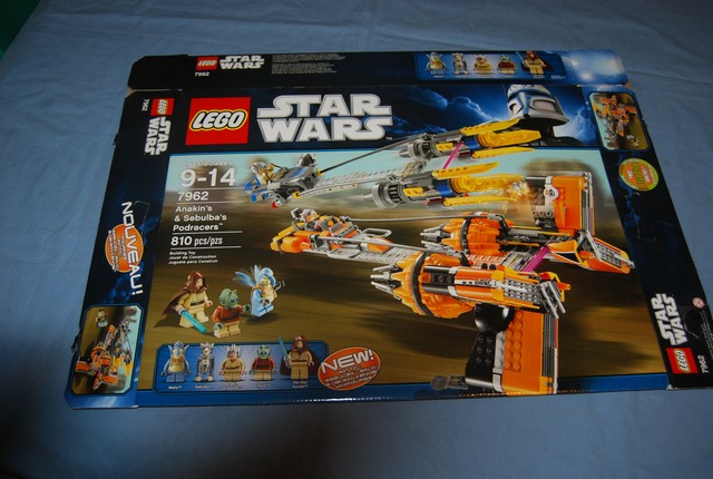 anakin and sebulba's podracers lego
