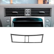 Carbon Fiber Interior Central Air Vent Outlet Cover Trim For Lexus GS 2006-2011