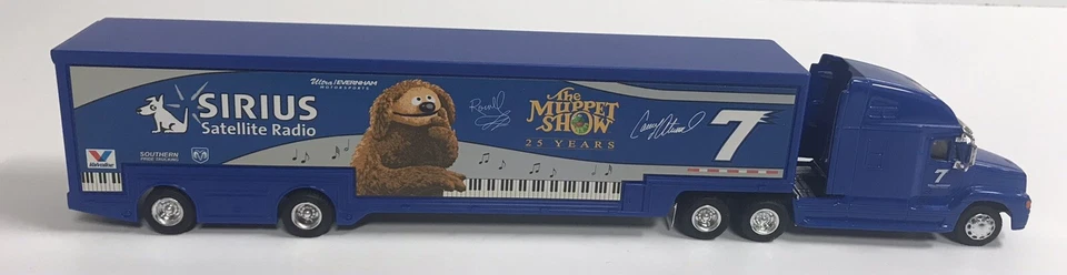 Casey Atwood #7 Nascar Transporter The Muppet Show 25 Anos Trator Reboque Semi - Imagem 4 de 4