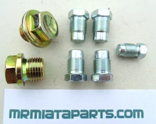 90-05 Mazda Miata Depowered Power Steering Rack Plug Kit Set NA NB 93 94 97 99