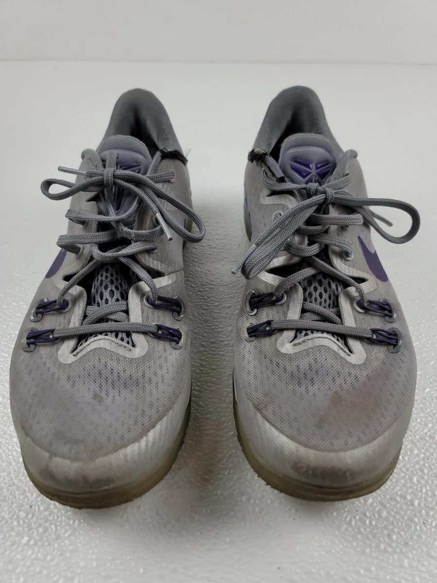 Nike Zoom Kobe KB Venomenon 5 Wolf Grey Court Purple SZ 8.5Mamba 2015 749884 050