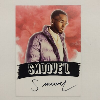 Smoove'l Versili Trading Card Autographed by Smoove'l
