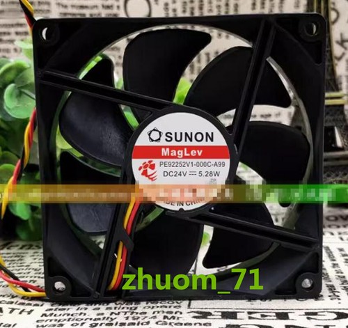 1PC SUNON PE92252V1-000C-A99 9225 24V 5.28W cooling fan - 第 1/4 張圖片