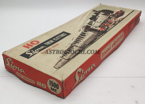 TRENI ELETTRICI LIMA HO 1500 ME DB V60 155 SET MERCI VINTAGE 1963 NEW IN BOX - Picture 7 of 8