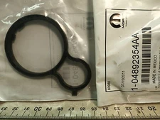 4892354AA Engine Coolant Thermostat Gasket, NOS OEM, Mopar Dodge, Free US Ship