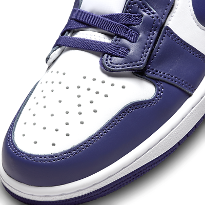 NEW NIKE AIR JORDAN 1 LOW FLYEASE WHITE SKY J PURPLE BASKETBALL