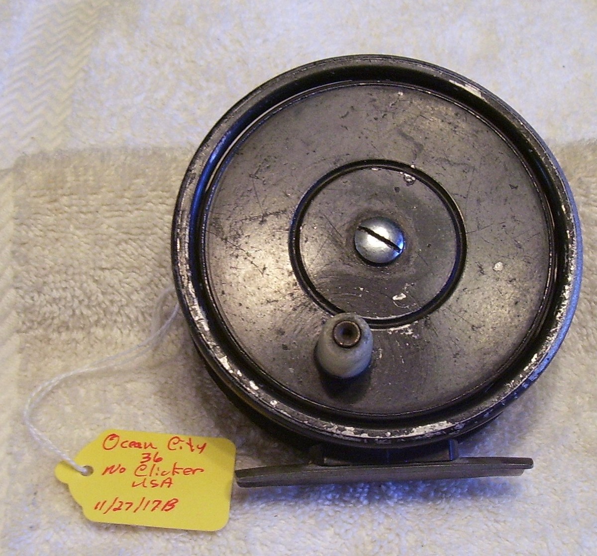 OCEAN CITY 306 FLY REEL 11/29/17B . 3-3/8 X 1-3/8