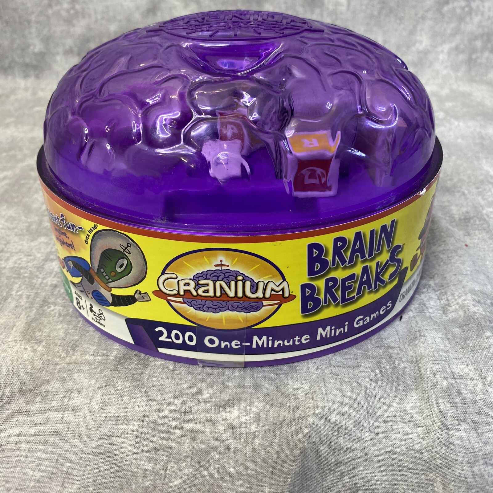 Brain Breaks Cranium 200 One Minute Mini Games Hasbro Family Game 2010