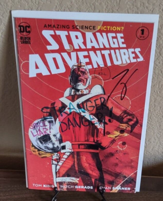DC STRANGE ADVENTURES #1 SIGNED TOM KING WITH COA
