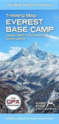 Everest Base Camp Trekkingkarte, Andrew McCluggage,