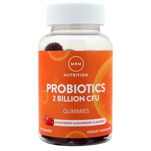 MRM Probiotics Gummies (2 Billion CFU) Strawberry - Raspberry 60 gummy