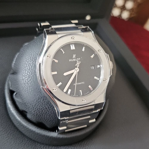 Hublot Classic Fusion Uhr Titanium Bracelett NEU&OVP