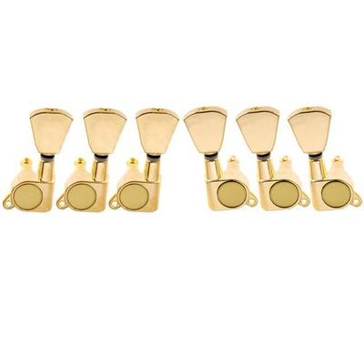 Musiclily Gold 3L3R E-Gitarren versiegelt Mechaniken für Stimmwirbel einstellen