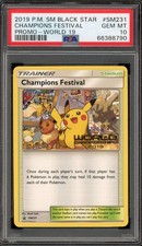 Pokemon Champions Festival Sm Black Star Promo SM231 World 19 PSA 10 Gem Mint on eBay