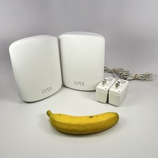 Netgear Orbi RBS350 Dual-Band Mesh Wifi 6 AX1800 Satellites 2-Pack 