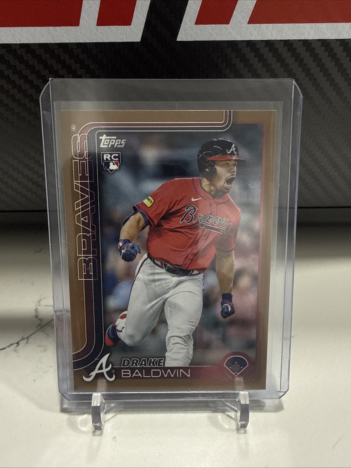 2025 Topps Update GOLD Parallel #US87 Drake Baldwin RC Rookie Card #d/2025