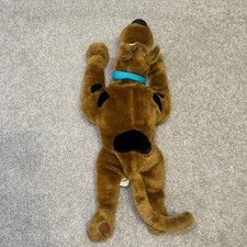 Scooby Doo Plush Cartoon Network Hug Me Pillow Pal Laying Down Plush no sound