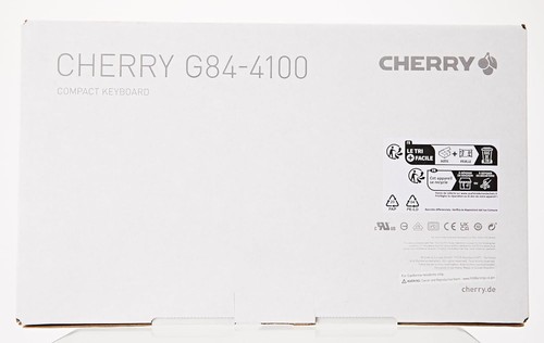 CHERRY Compact Keyboard G84-4100, international layout, QWERTY keyboard, wired k - Picture 6 of 10