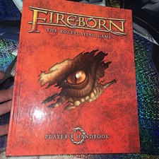 Fireborn RPG Player's Handbook Fantasy Flight Games, 2004, EX 