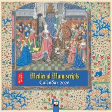 Flame Tree Publishing,  Illuminated Manuscripts 2026 Wall Calendar, 12'' X 12'',