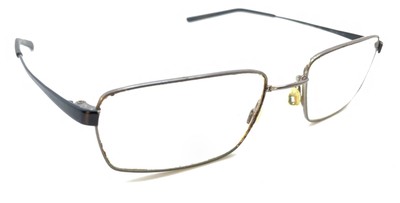 Nike Flexon 4191 072 Black Metal Rectangle Eyeglasses Frames 51-18 145 Men Women