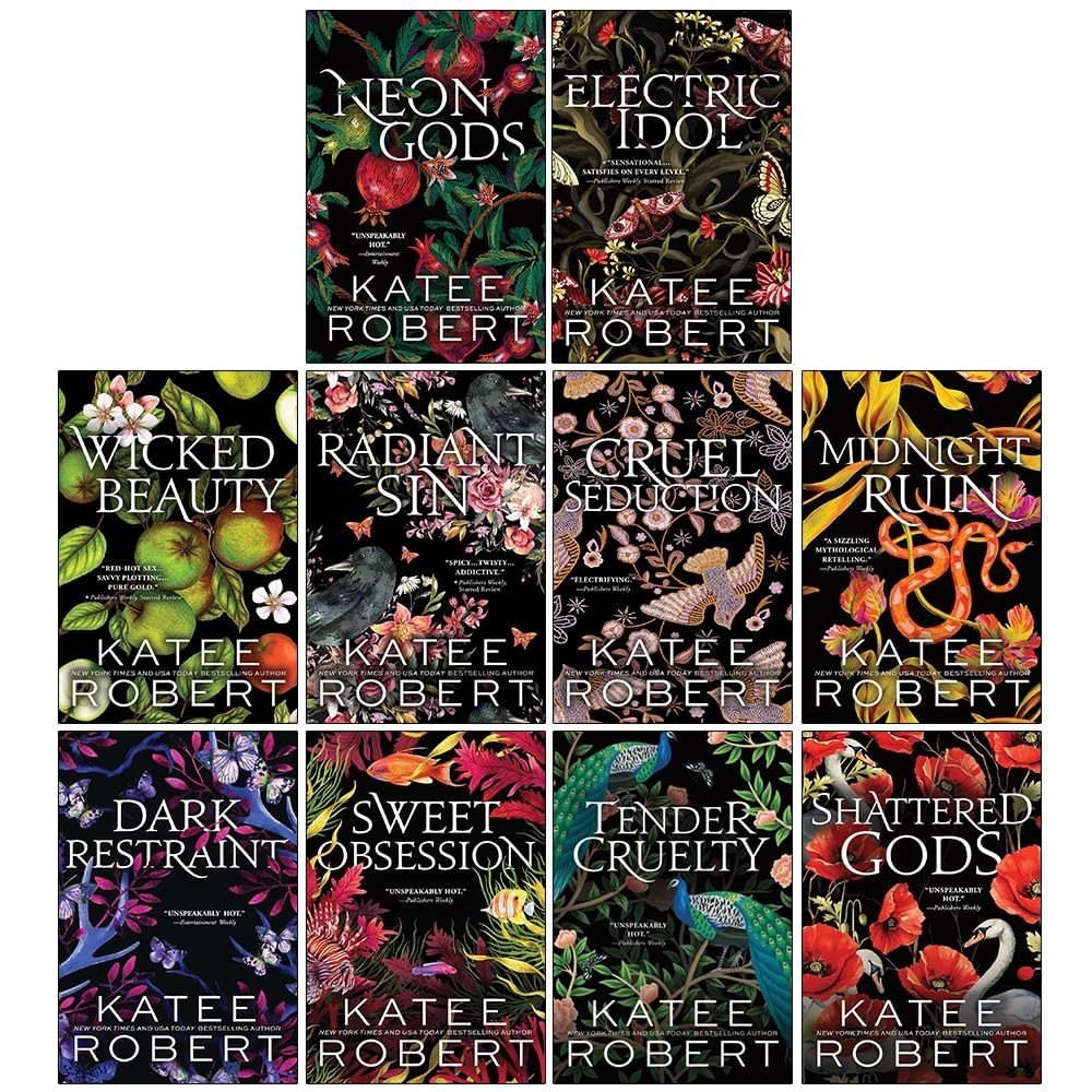Dark Olympus Series 1-10 Books Collection Set By Katee Robert Radiant Sin