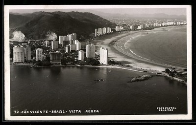 Ansichtskarte Sao Vicente, Vista Aérea 1959 