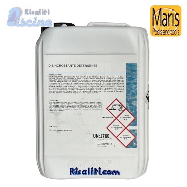 Detergente ACIDPUL 5kg: Pulizia Acida Controllata per la tua Piscina
