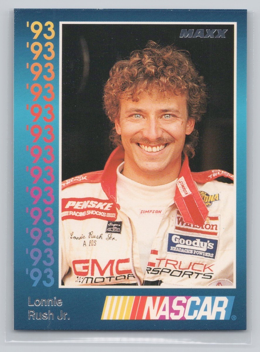 1993 Maxx Lonnie Rush Jr #81 Grand National Series NASCAR Card | eBay