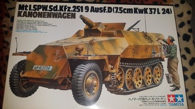 Tamiya: Mtl.SPW.Sd.Kfz.251/9 Ausf.D (7,5cmKwk37L/24) KANONENWAGEN