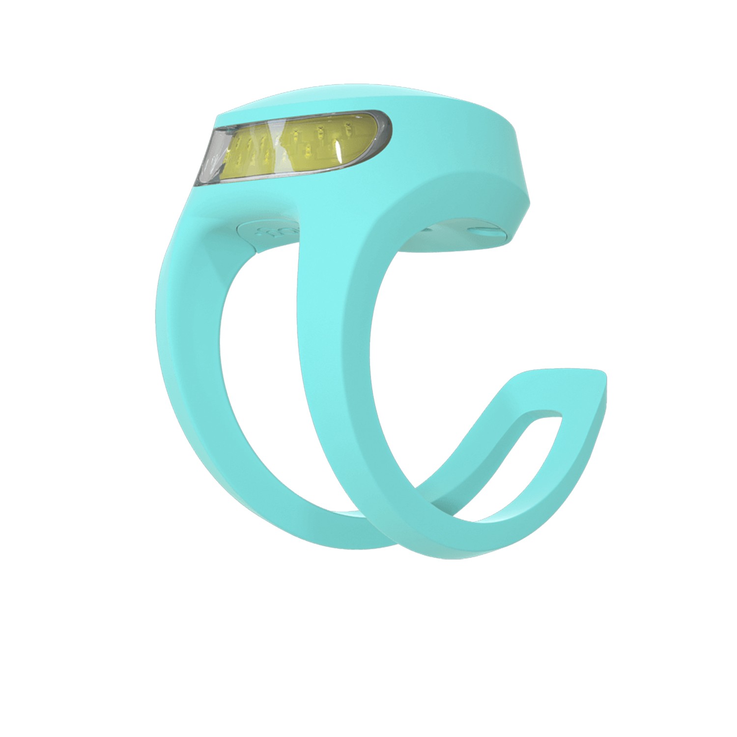 Éclairage avant USB Frog Aquamarine pour vélo urbain