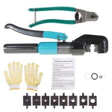 Cable Railing Kit 1/8 Stainless Steel Wire Rope Deck Railing Crimping Tool Swage