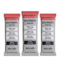 Daily Salt Electrolyte Drink Mix Hydration Packets Watermelon Sugar-Free Essen