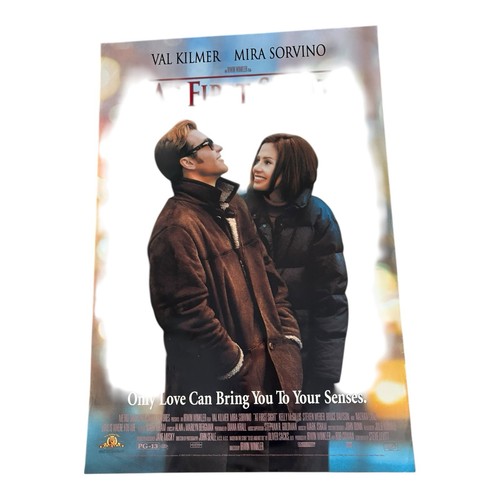 At First Sight 1999 VHS Promo Poster Val Kilmer Sorvino