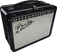 Fender Deluxe Reverb Guitar Amp Tin Lunch Box [New ] Tin Case