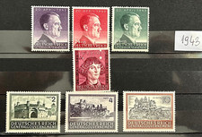 1943 German GG occ of Poland set of 7 stamps Mi:DEGO101-104 113-116 MNH /126