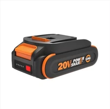 AUTHENTIC Worx WA3575 20 Volt 2.0AH Battery AND Charger New Open Box SHIPS FREE