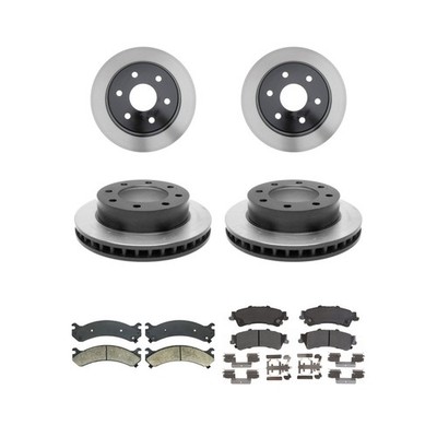 ACDelco Disc Brake Pads and Rotors Kit Front Rear For 01-06 GMC Sierra 1500