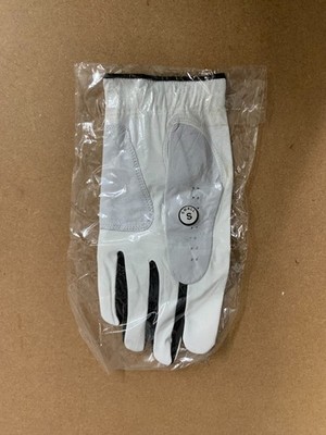 X5 weiße Herren Allwetter Golfhandschuhe Cabretta Leder Daumen- & Handflächenaufnäher