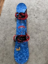 Burton Dominant 148cm EST Snowboard And Bindings