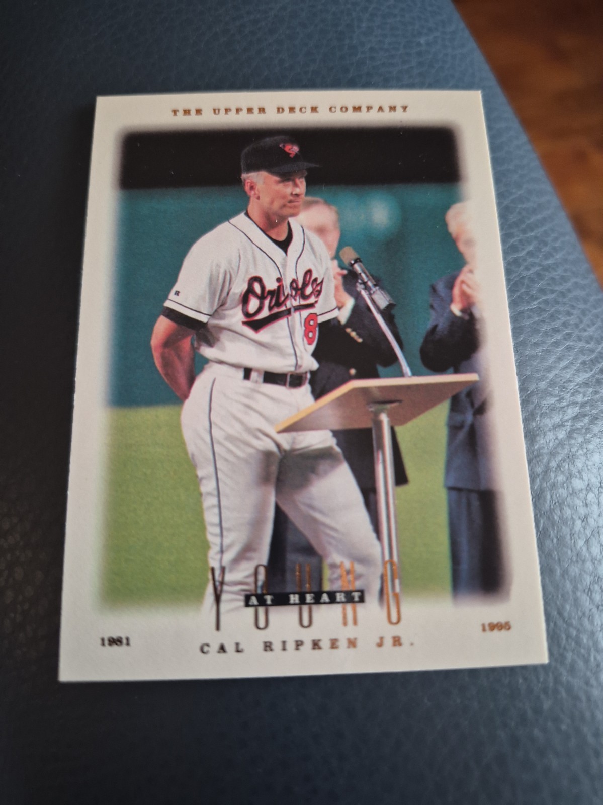CAL RIPKEN JR. 1996 UPPER DECK YOUNG AT HEART #115 FREE SHIPPING 