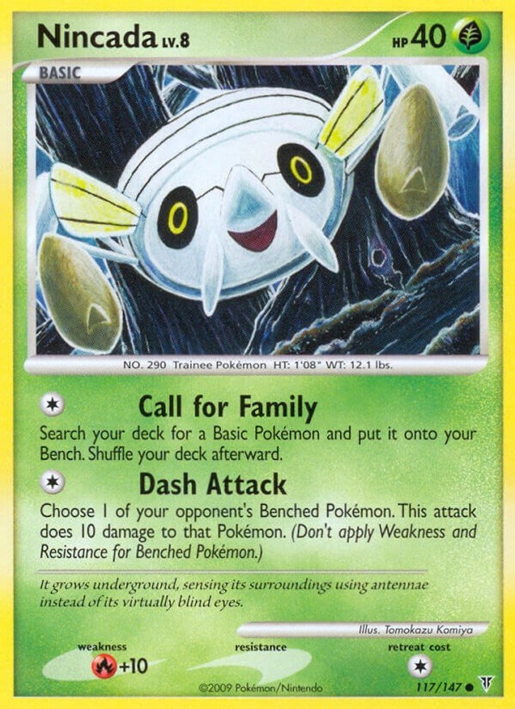 Nincada 117 Common Supreme Victors Pokemon Damaged