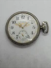 Waltham Sidewinder 12 Size Fancy Colored Dial Antique Pocket Watch Runs