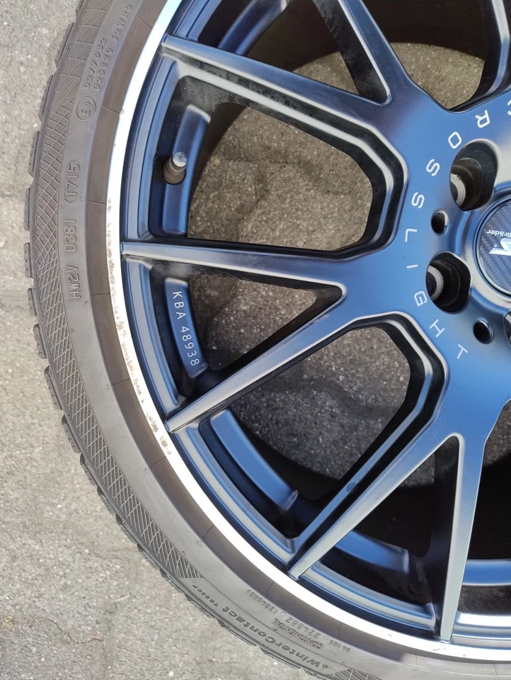 4x Winterkompletträder Audi TT auf 19 Zoll ATS Alufelgen - Bild 4 von 4