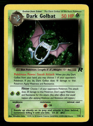 Dark Golbat 7/82 Team Rocket Holo