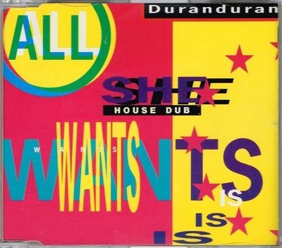 DURAN DURAN - All she wants is CDM 1988 - GERMANY Synth-pop RARE!!! - Imagen 1 de 2
