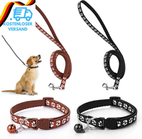 Molain Hundehalsband Und Leine, 2Er Set, Verstellbares Haustier Hundehalsband Mi