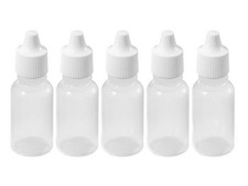 50 Pcs 30ml Empty Plastic Squeezable Dropper Bottles Dropping Bottles Dropper...