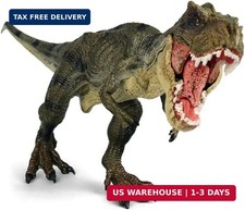 Tyrannosaurus Rex with Movable Jaw Dinosaur Roaring T-rex Toys-12 Inches Length